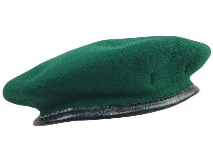 Baret vlněný zelený Grass Green Holandsko