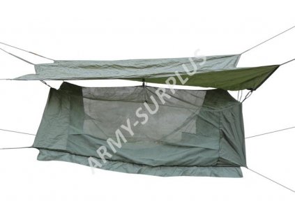 Hamaka US jungle oliv - Hammoc Jungle M 1965 (houpací závěsná síť)