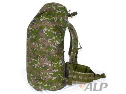 Maskovací (povlak,obal,převlek) na batoh 60l, SK digital les ALP