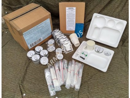 Bojová dávka potravy PS-3/K skupinová (MRE,BDP,ARPOL) Polsko Super kit PS-3/K pro 10 osob originál