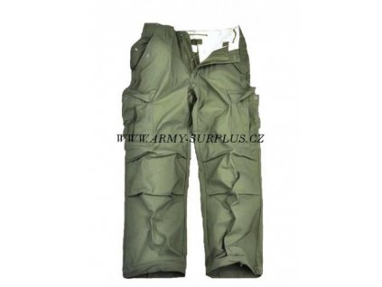 Kalhoty polní M65 US originál oliv Vietnam 1968 Davis MFG.