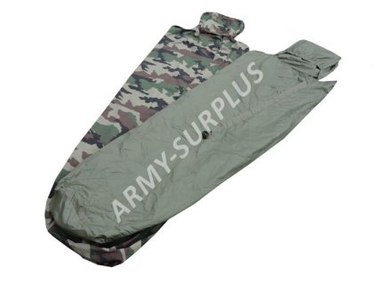 Spací pytel (spacák, žďárák, bivak) F1 Francie oliv CCE komplet originál bivy cover