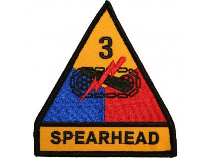 Nášivka Spearhead US (3. obrněná divize) originál