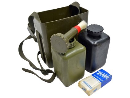 Dekontaminační sada v boxu Bundeswehr