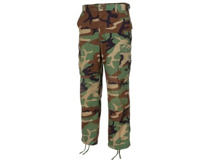 Kalhoty bojové BDU RipStop Woodland M81 US originál
