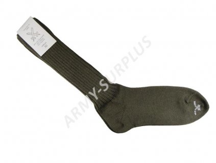 Ponožky AČR 95 zimní pletené vysoké oliv originál