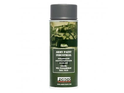 Barva ve spreji ARMY WH Panzergrau 400ml Ral 7016