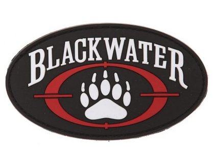 Nášivka Blackwater velcro 3D PVC
