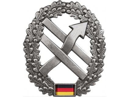 Odznak na baret BW (Bundeswehr) PSV-Truppe