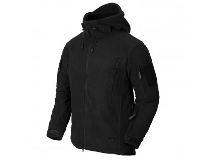 Mikina Helikon Patriot Heavy Fleece Jacket černá BL-PAT-HF-01