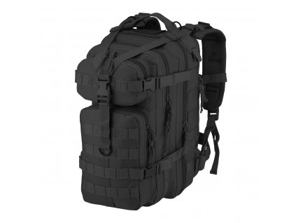 Batoh US ASSAULT Backpack černý 25L molle CMG