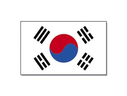 Praporek Jižní Korea South Korea č.017