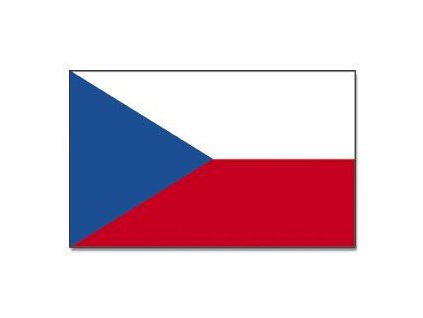 Praporek Česká republika vlajka 30 x 45cm č.03