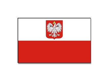 Praporek Polsko se znakem (orlice) č.036
