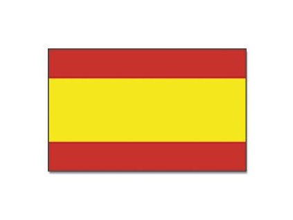 Praporek Španělsko bez znaku č.038