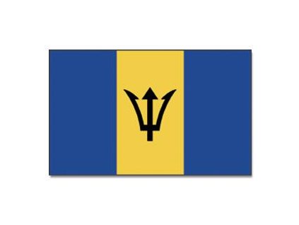 Vlajka 90x150cm Barbados č.131