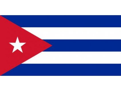 Vlajka Kuba 90x150cm č.101