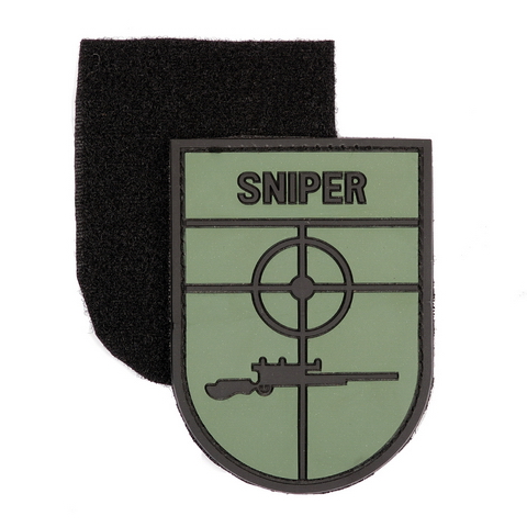 101. INC Nášivka Sniper 3D PVC suchý zip