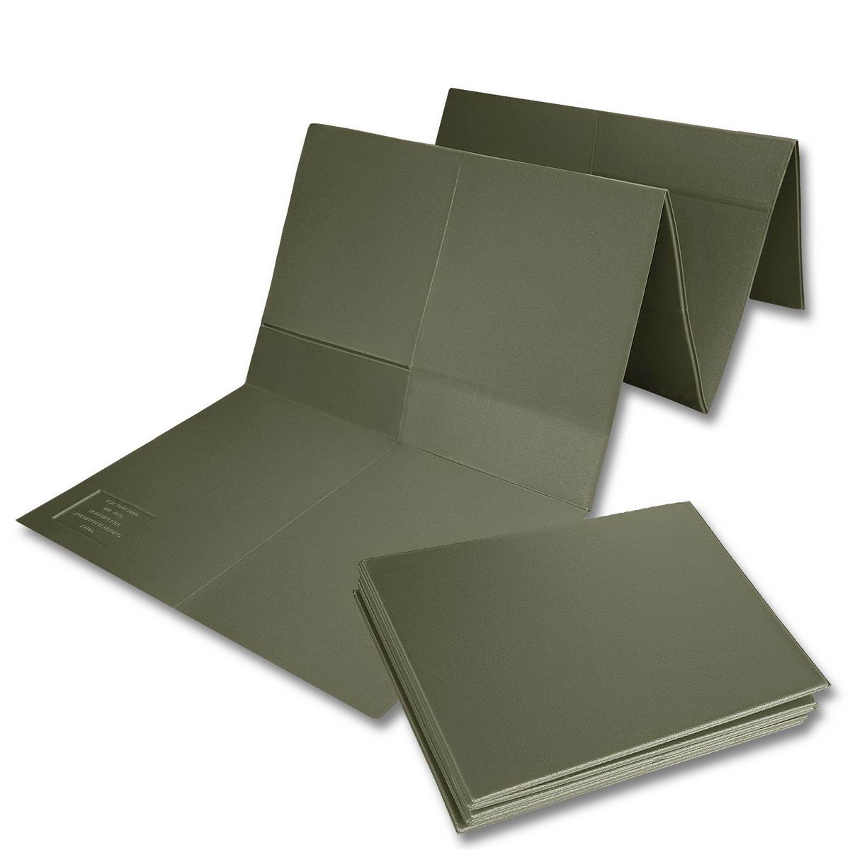 ARMÁDNÍ ORIGINÁL BW BUNDESWEHR Karimatka Bundeswehr BW skládací originál použitá II. jakost