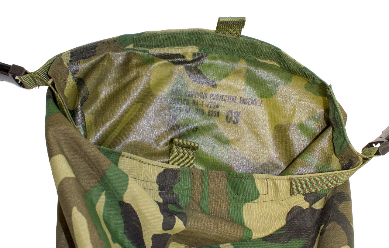 ARMÁDNÍ ORIGINÁL US ARMY Vak na chemický oděv US woodland originál
