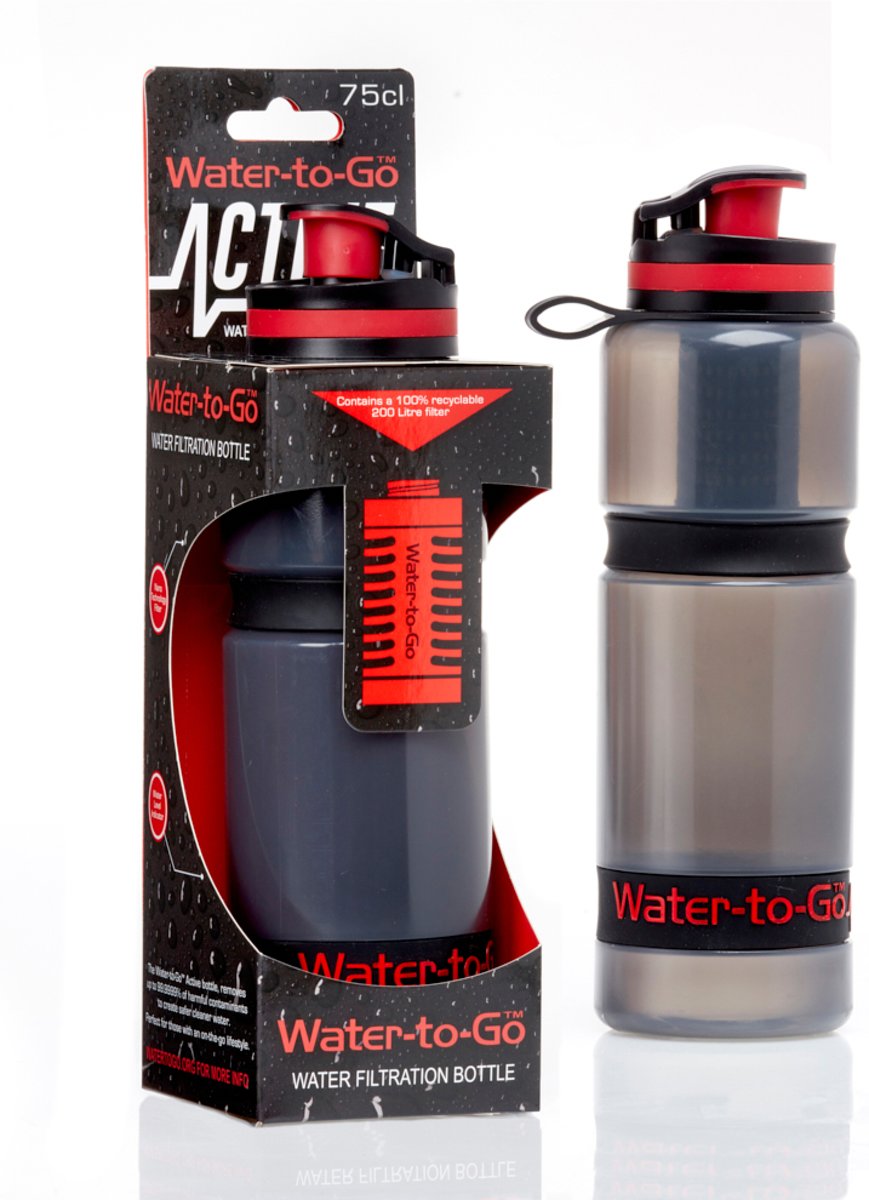 Water-to-Go filtrační láhev 75cl ACTIVE (láhev s filtrem 3v1)