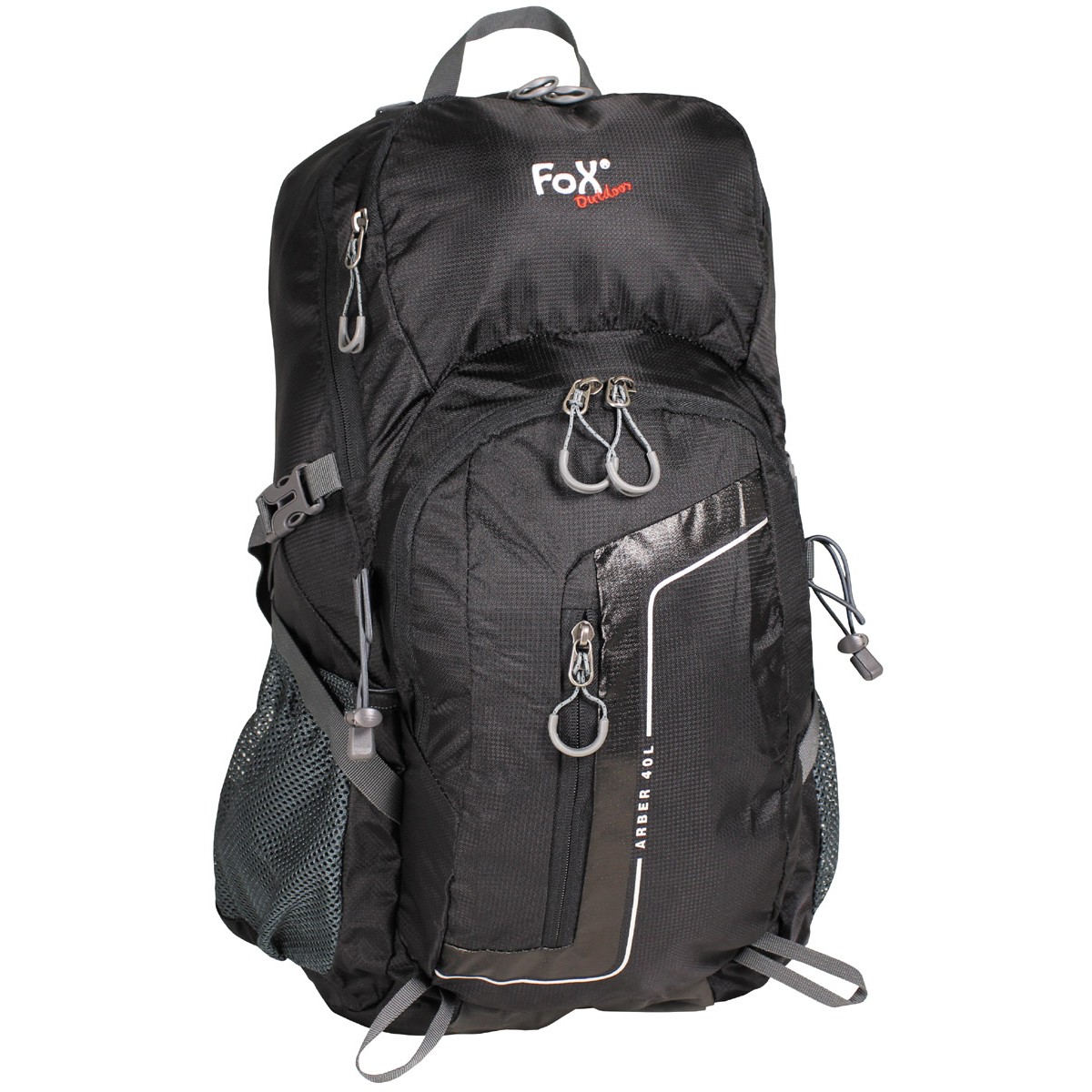 MFH Batoh horský turistický černý Arber 40L Black FoX® Outdoor 30817A