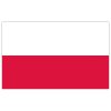 Vlajka Polsko 90x150cm č.39 bez znaku