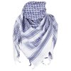 Šátek bavlněný palestina bílá/modrá (shemagh, arafat) MFH® 16503G