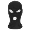 Kukla letní černá 3 otvor bavlněná Balaclava 3 Hole Black MFH® 10901A