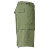 Bermudy bavlněné zelené US BDU RipStop OD Green MFH® 01512B