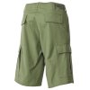 Bermudy bavlněné zelené US BDU RipStop OD Green MFH® 01512B