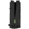 Pouzdro kapsa na vysílačku černé Radio Pouch Molle Black MFH® 30612A