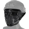 Maska celoobličejová lebka černá Skull Messenger Mask Black Kombat® Tactical