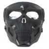 Maska celoobličejová lebka černá Skull Messenger Mask Black Kombat® Tactical