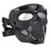 Maska celoobličejová lebka černá Skull Messenger Mask Black Kombat® Tactical