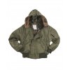 Bunda N2B Aljaška Olive Drab Basic Flight Jacket zelená Mil-Tec®