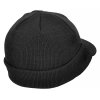 Kulich s kšiltem černý jemný úplet US Jeep Cap Black Mil-Tec® 12142002