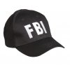 Čepice kšiltovka baseball FBI bílý nápis