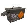 Bedna muniční plechová široká schránka Ammo Box cal. 50 M2A1 originál