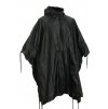 Pončo nepromokavá pláštěnka Poncho US RipStop Mil-Tec® Black černé