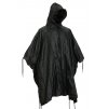 Pončo nepromokavá pláštěnka Poncho US RipStop Mil-Tec® Black černé