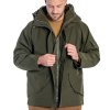 Parka zimní bunda US ECWCS s fleece vložkou 2v1 zelená Mil-tec® 10615001