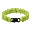 Náramek paracord reflexní zelená