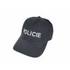 Čepice kšiltovka baseball POLICIE bílý nápis