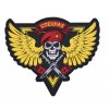 Nášivka Specnaz Rusko lebka 3D PVC velcro suchý zip