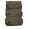 Sumka bavlněné pouzdro na granáty 3 kapsy M26 US Vietnam original