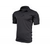 Triko taktické polo s velcro panely černé Elite Pro Texar