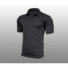 Triko taktické polo s velcro panely černé Elite Pro Texar