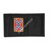 Peněženka s potiskem vlajky Konfederace (jižanská) skládací