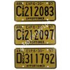 Poznávací značky na auto (License Plates) USA 1997